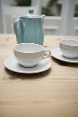 Coffee at Kitchen table